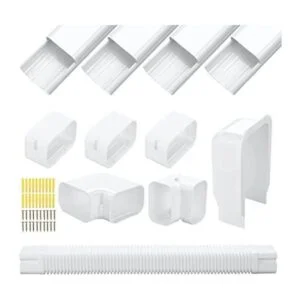 LCGP Kit de cubierta decorativa de PVC de 4 pulgadas y 12_1