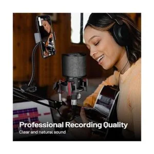 Micrófono de condensador XLR micrófono de grabación de_3