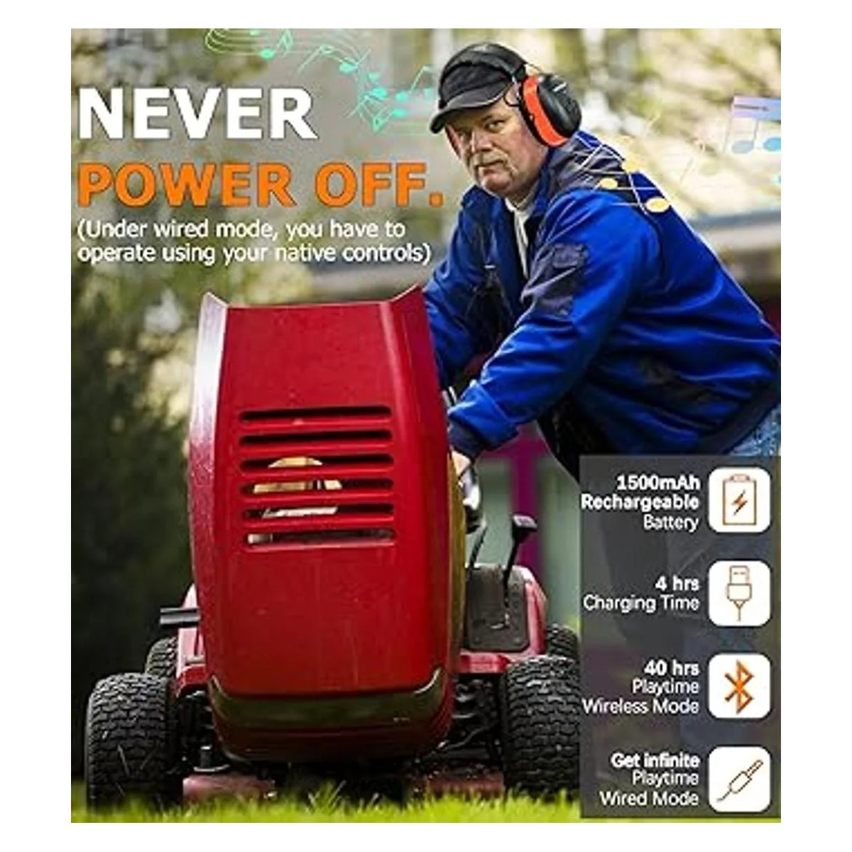 PROHEAR 037 almohadillas de gel Bluetooth 5.0 con_5