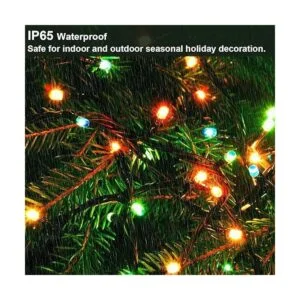 Decute Tira de luces de Navidad de 800 LED 8 modos_2