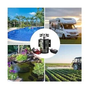 TIGEROAR Bomba de transferencia de agua de 12 V CC 330_7