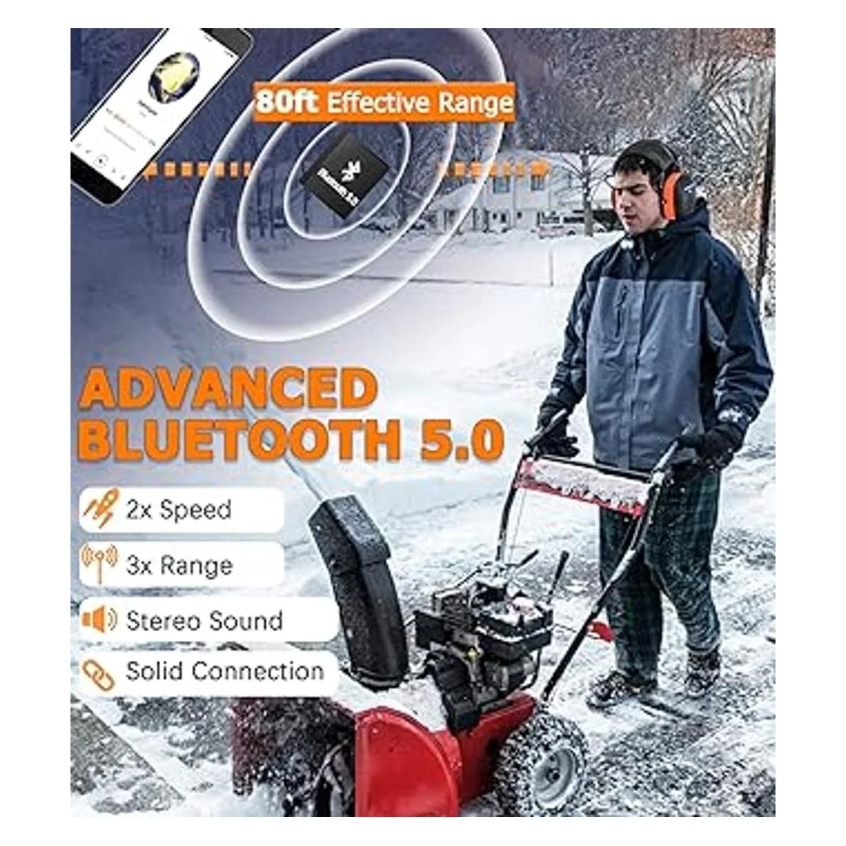 PROHEAR 037 almohadillas de gel Bluetooth 5.0 con_4