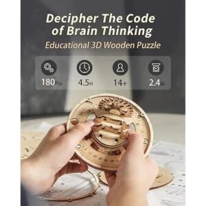 ROKR Rompecabezas de madera 3D para adultos globos de_3