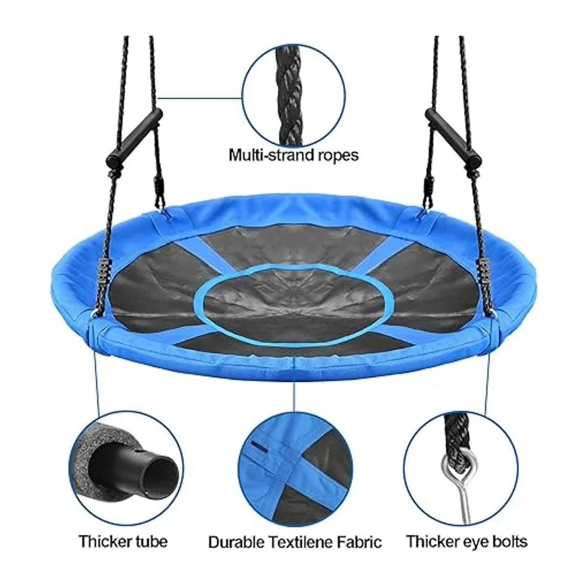 Treeswin Columpio para árbol de platillo de 40 pulgadas_2