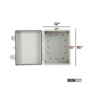 Caja de conexiones eléctrica para exteriores 16 x 12_2