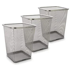 Brookstone BKH1461 paquete de 3 papelera de malla_1