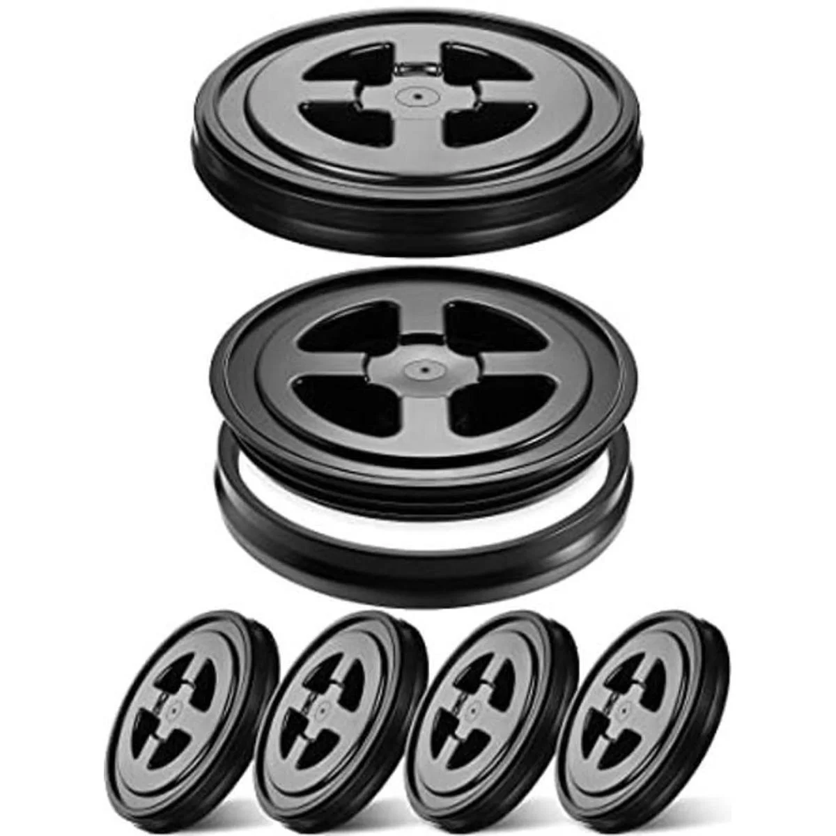 6 tapas de cubo de 5 galones tapas de cubo de_1