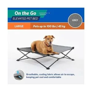 Coolaroo On The Go Cama elevada para mascotas._5