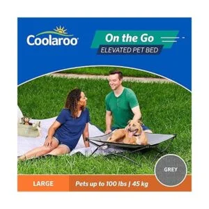Coolaroo On The Go Cama elevada para mascotas._3