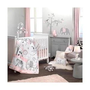 Lambs Ivy Happy Jungle Musical Baby Crib Mobile Safari_5