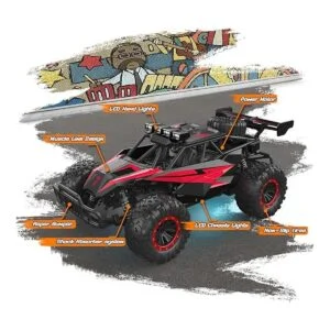 LARVEY Auto de control remoto a escala 116 de 12.4 mih_3