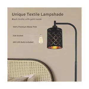 Lámparas de pie industriales para sala de estar lámparas_4