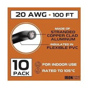 Cable principal de calibre 20 100 pies de alambre de_2