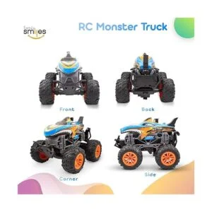 Family Smiles Juguete para niños RC Shark Monster Truck_6