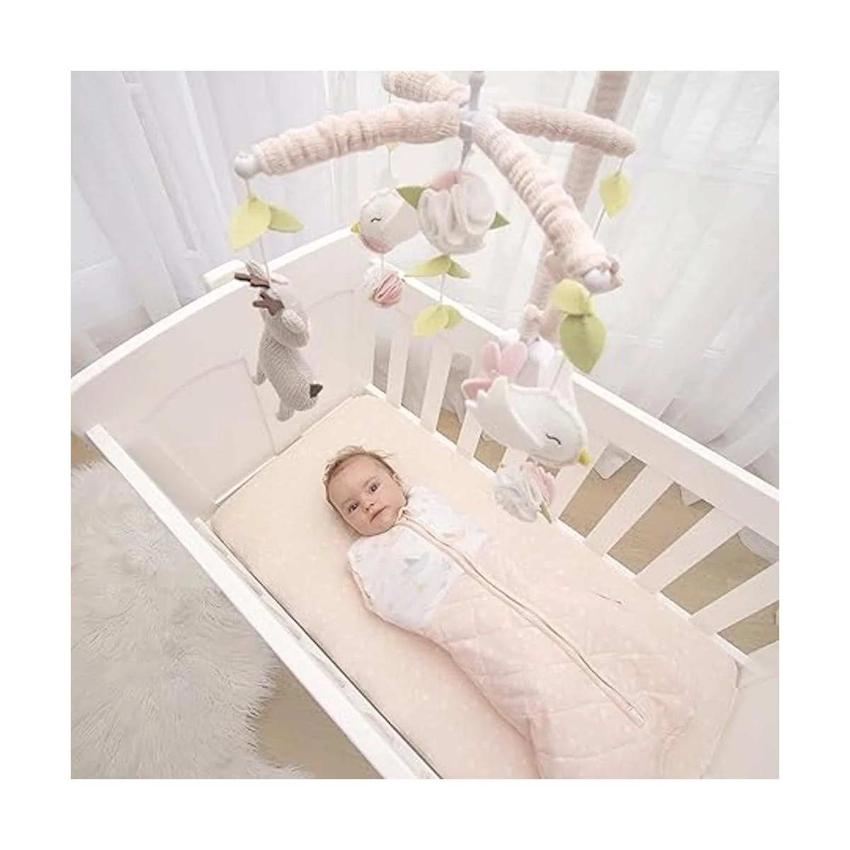 Living Textiles Baby Musical Mobile Ava Birds Juguete_2