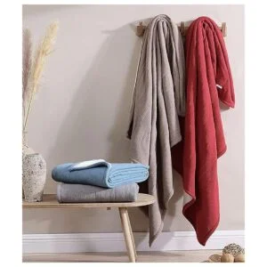 Eddie Bauer Manta calefactora reversible de sherpafelpa_4