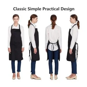 Jubatus Paquete de 12 delantales de 100 algodón a granel_2