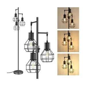 EDISHINE Lámpara de pie industrial lámpara de pie_1