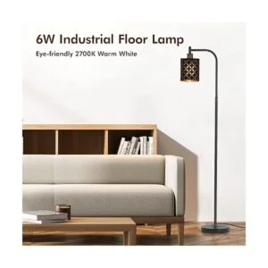 Lámparas de pie industriales para sala de estar lámparas_2