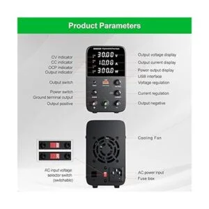 Fuente de alimentación CC variable fuente de alimentación_2