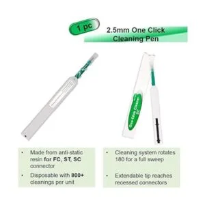 Kit de limpieza de fibra óptica FTTH Herramientas de_4