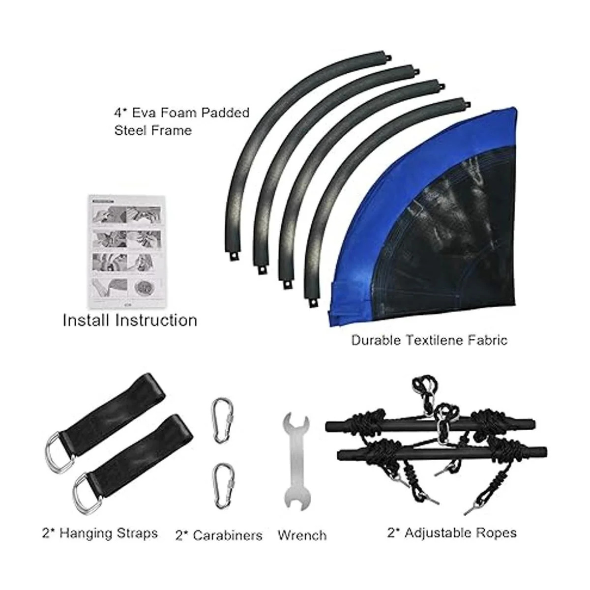 Treeswin Columpio para árbol de platillo de 40 pulgadas_7