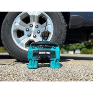 Hudson Pro 23005 Inflador de doble potencia verde azulado_5