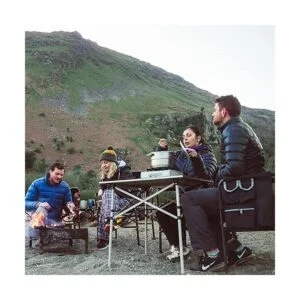 SunnyFeel Mesa plegable para exteriores Mesa de camping_2