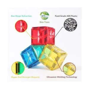 MegagonTiles 66 azulejos magnéticos de alta calidad_3