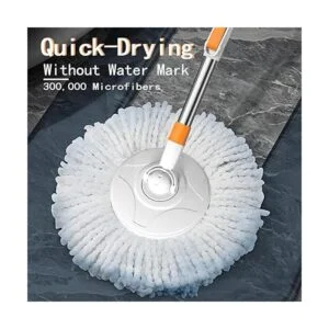 Cubo giratorio para trapeador con sistema de escurridor_5