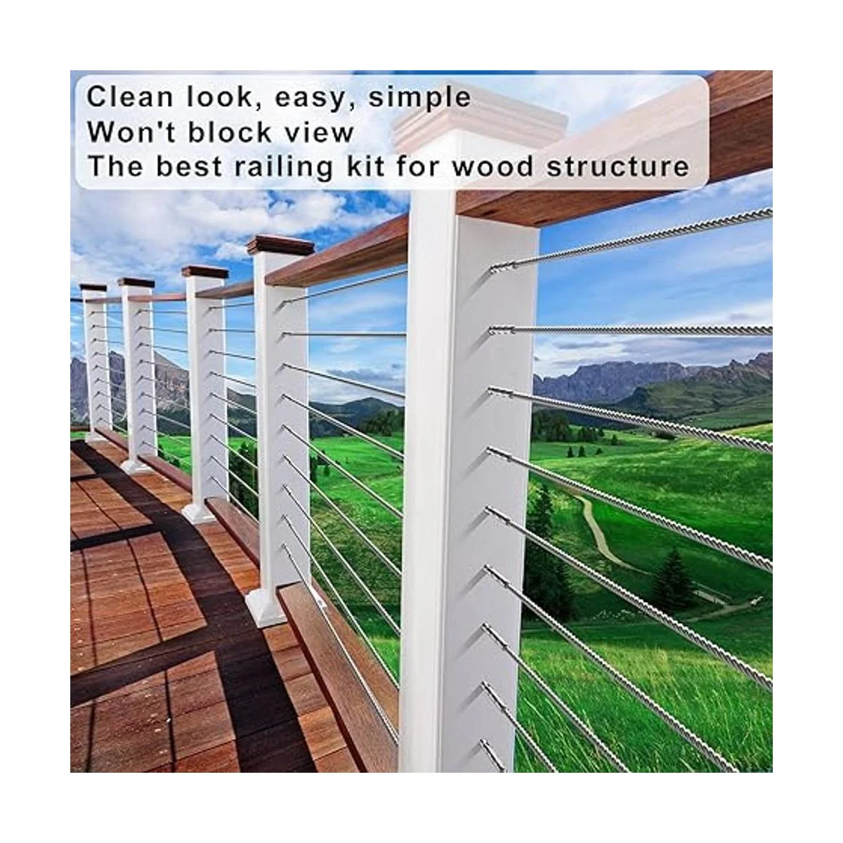 Steel DN Mate Paquete de 120 tornillos de retraso de rosca_6