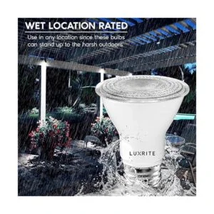 Luxrite Juego de 12 bombillas LED PAR20 equivalente a 50_2