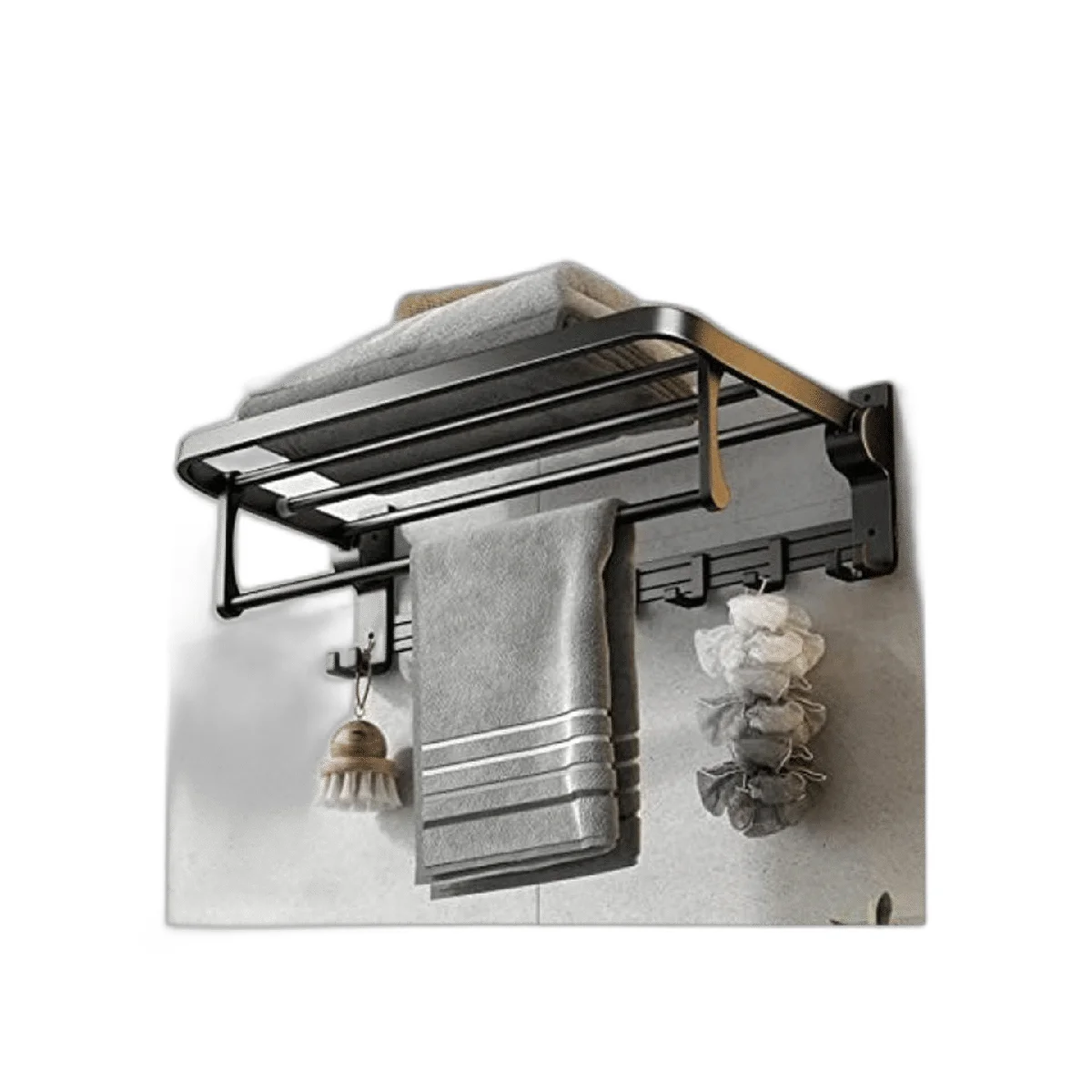 Toallero de 24 pulgadas con soporte para toallero estante_1