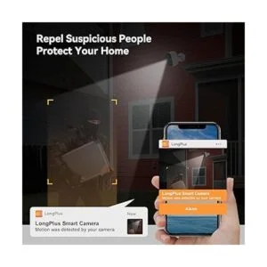 LongPlus Cámara de seguridad inalámbrica para exteriores_2