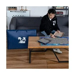 Lavievert Caja de rompecabezas portátil con 4 bandejas de_6