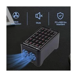 Cargador de 30 puertos estación de carga USB cargador_4