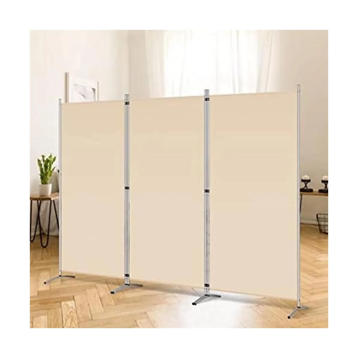 RANTILA Divisor de habitación de 3 paneles divisores de_1