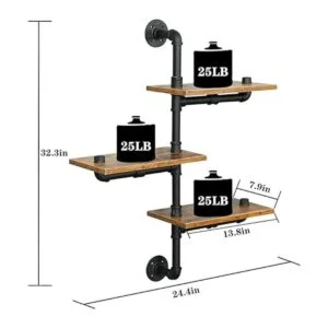 HEONITURE Estantería industrial para tuberías estantes_2