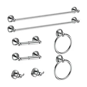 Toalleros para baño kit de accesorios de baño juego de 8_1