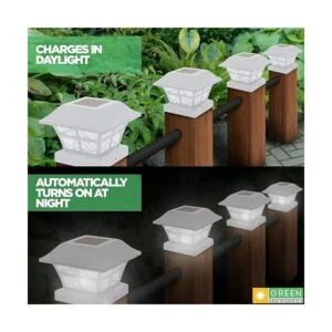 GreenLighting Paquete de 8 luces LED Evolve con energía_2