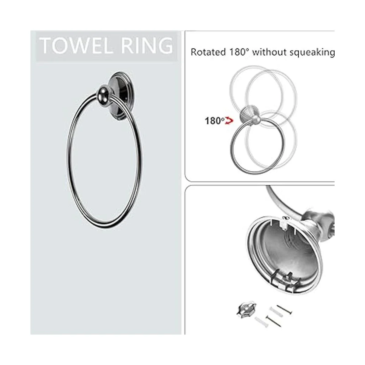 Toalleros para baño kit de accesorios de baño juego de 8_7