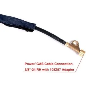 YESWELDER Tig Antorcha de soldadura WP17FV cabeza de la_2