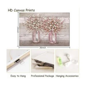 RyounoArt Lienzo de granja para pared para sala de estar_6