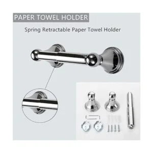 Toalleros para baño kit de accesorios de baño juego de 8_4