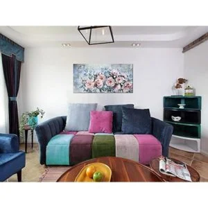 Acocifi Lienzo de peonía para pintura de flores arte de_2