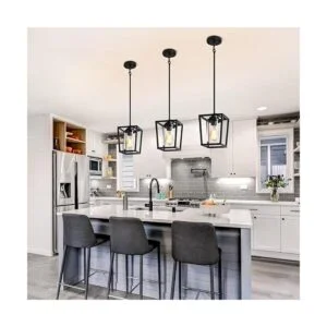 Lámpara colgante ligera para casa de campo o para isla de_7