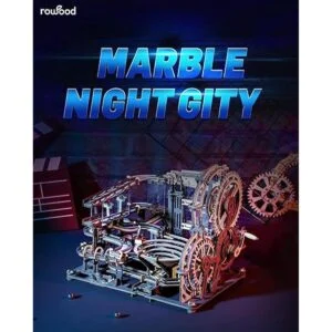 RoWood Rompecabezas de madera 3D Marble Run para adultos_2