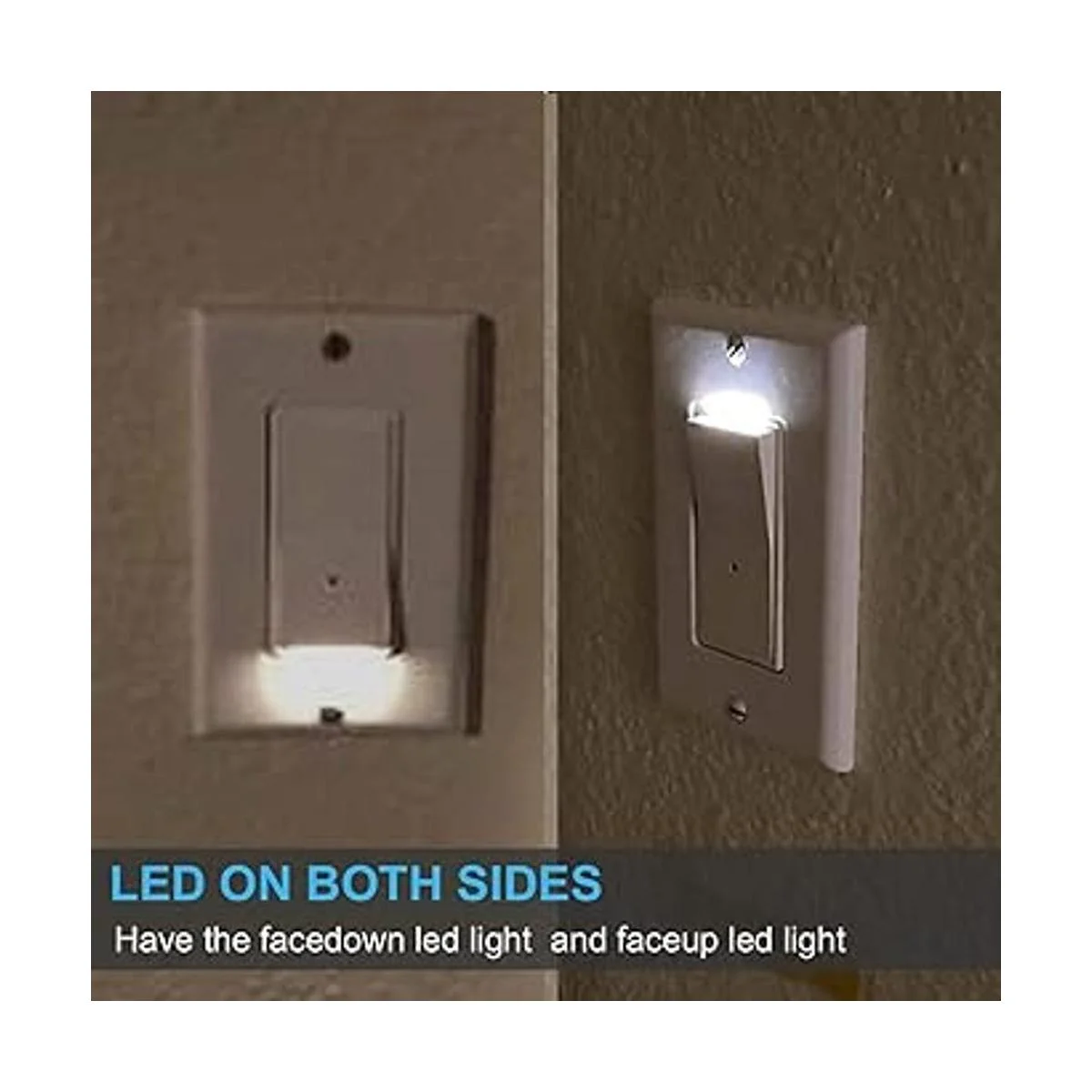 SOZULAMP Paquete de 10 interruptores de luz de pared de 3_2