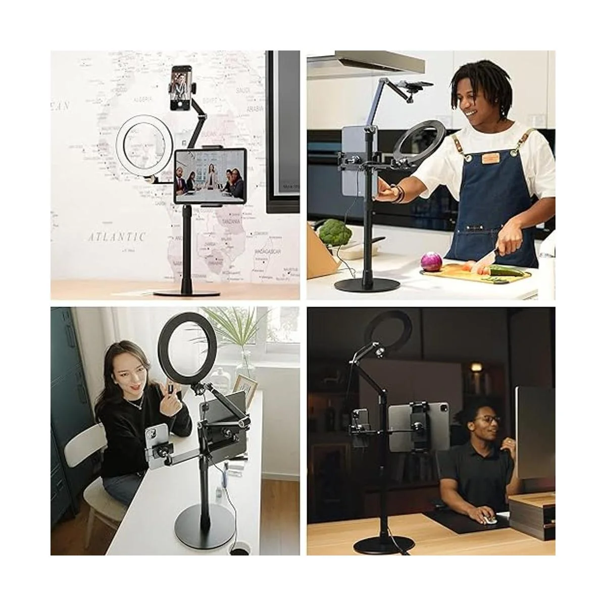 SupeDesk Soporte para tableta de teléfono con anillo_2