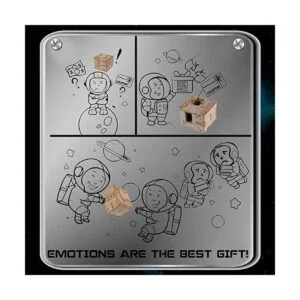 ESC WELT Caja espacial caja de rompecabezas de madera de_4